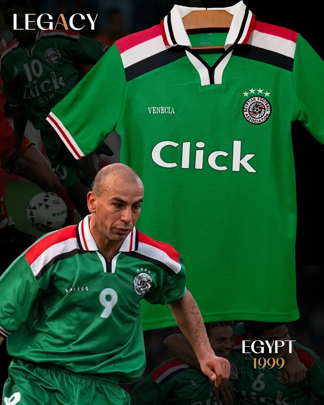  product image Egypt 1998 Away shirt