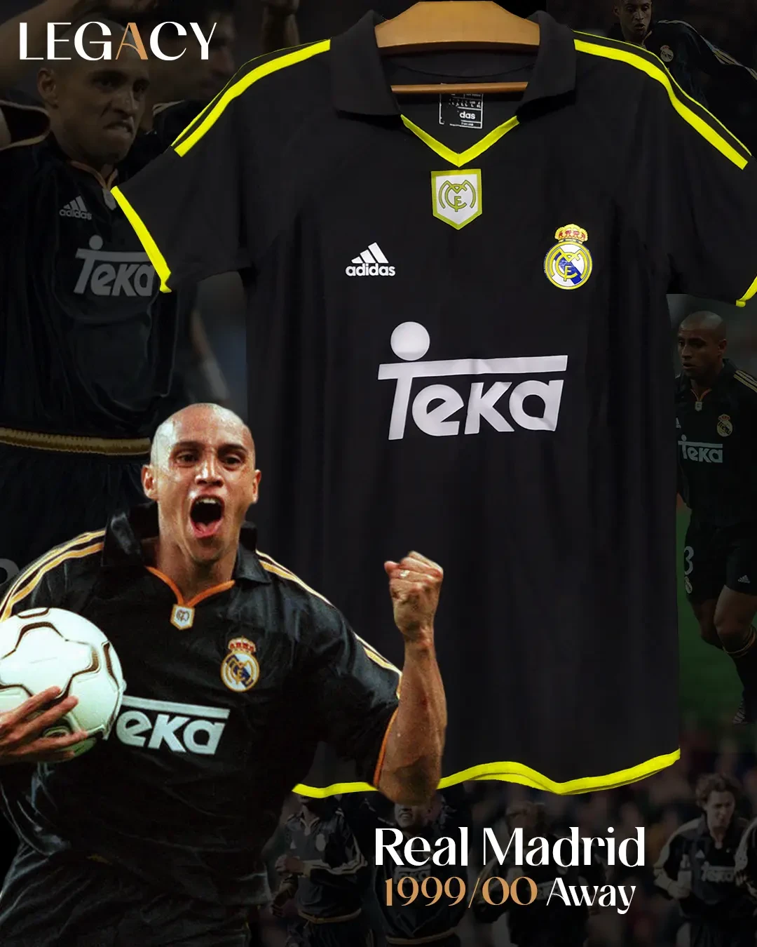  product image Real Madrid 1999/00 Away- Carlos