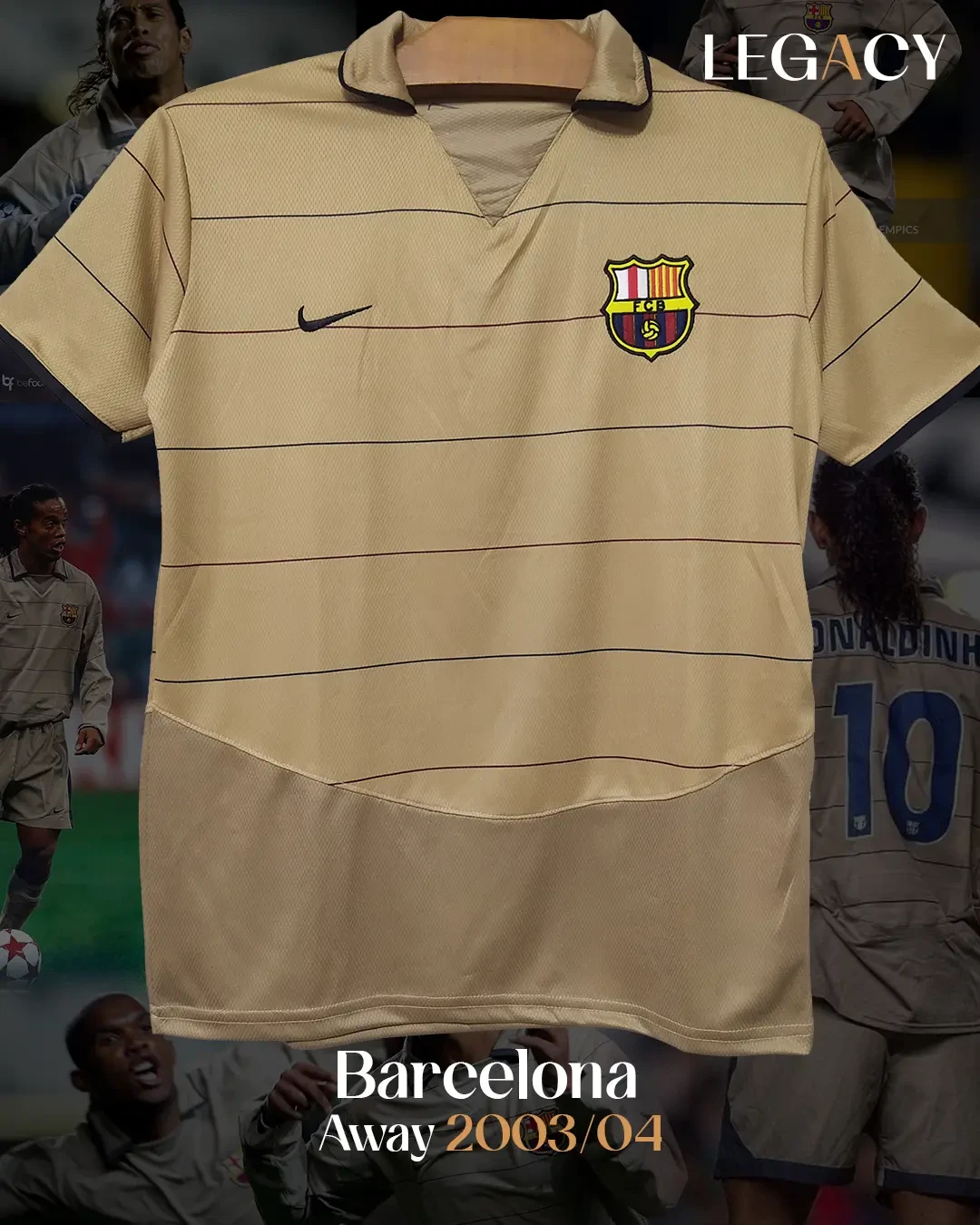 Barcelona 2003/04 Away