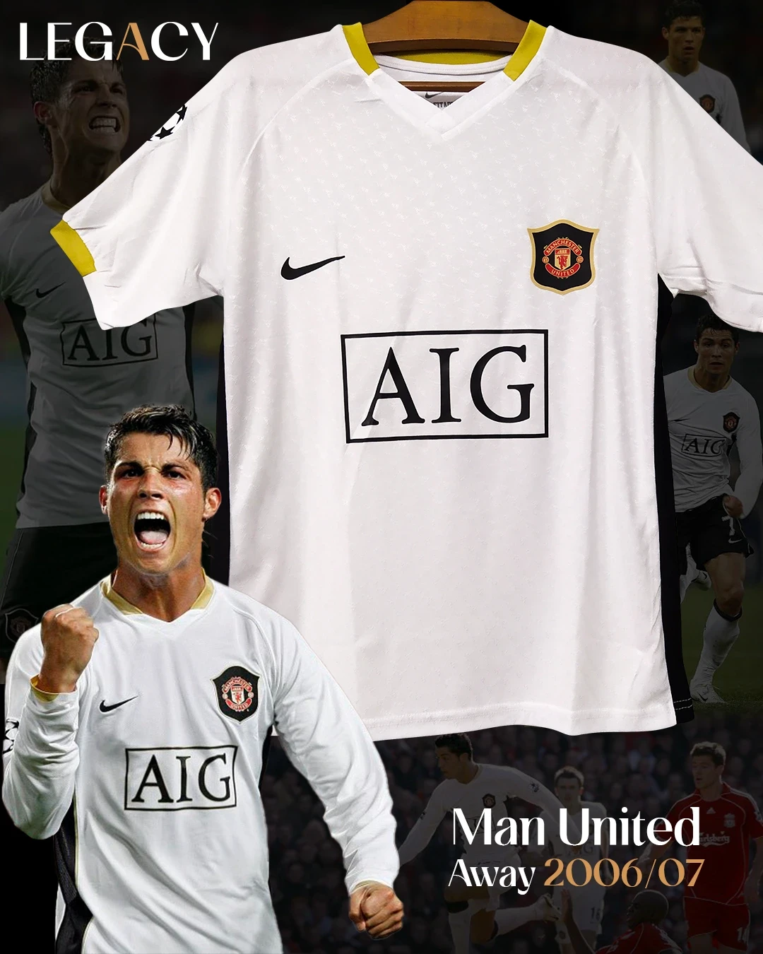 product image Manchester United 2006 Away - Ronaldo